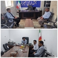 دیدار با بخشدار و شهردار خیرگو 